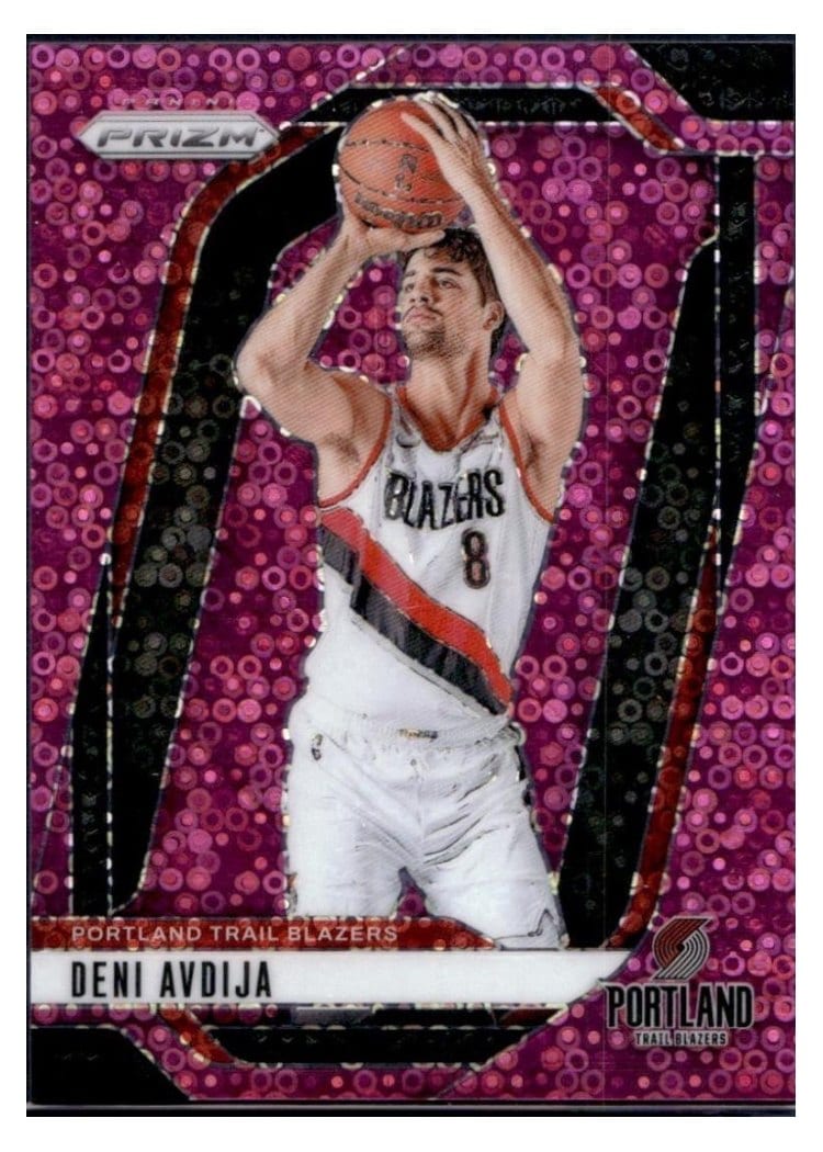2024-25 Panini Prizm Base Set Deni Avdija #13 card