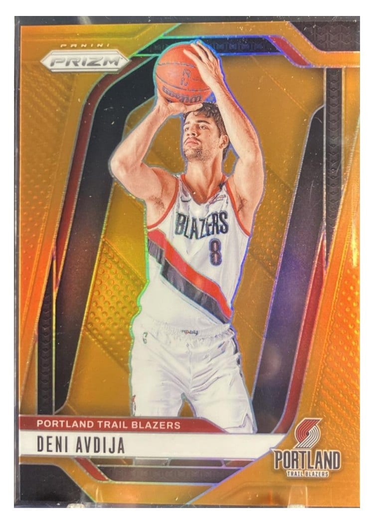 2024-25 Panini Prizm Base Set Deni Avdija #13 card