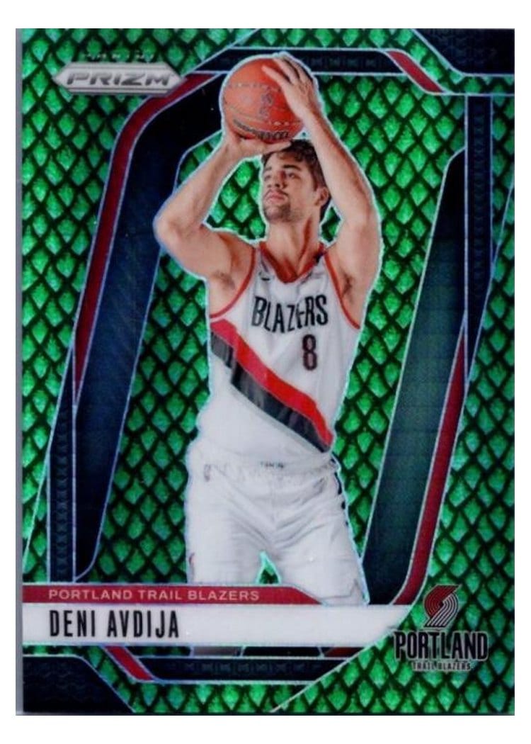 2024-25 Panini Prizm Base Set Deni Avdija #13 card