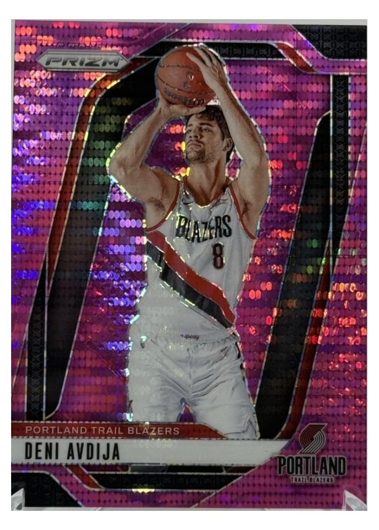 2024-25 Panini Prizm Base Set Deni Avdija #13 card