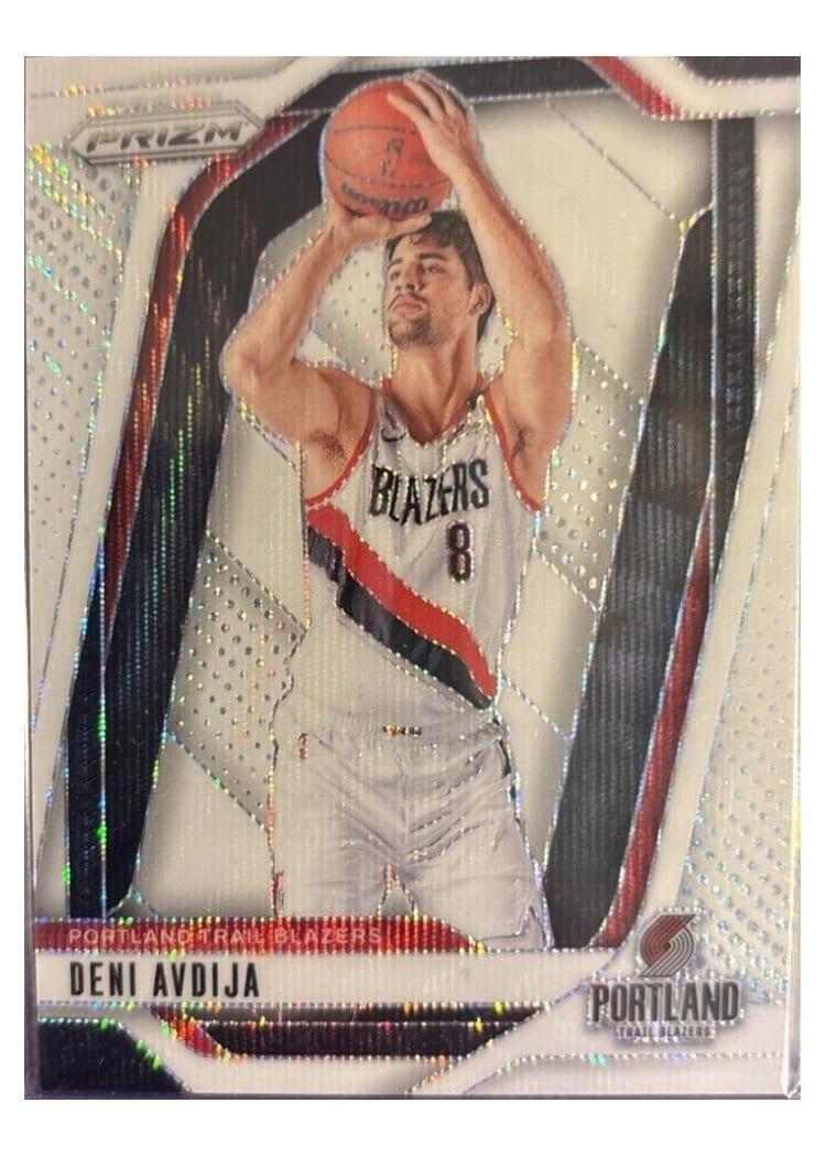 2024-25 Panini Prizm Base Set Deni Avdija #13 card