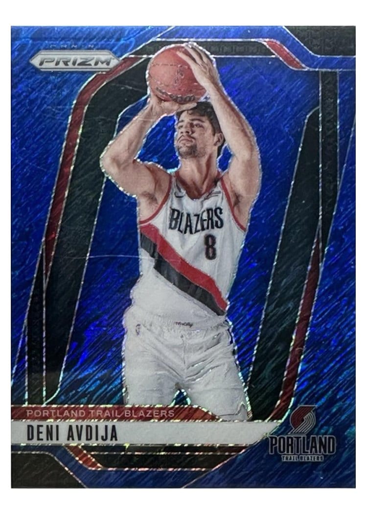 2024-25 Panini Prizm Base Set Deni Avdija #13 card