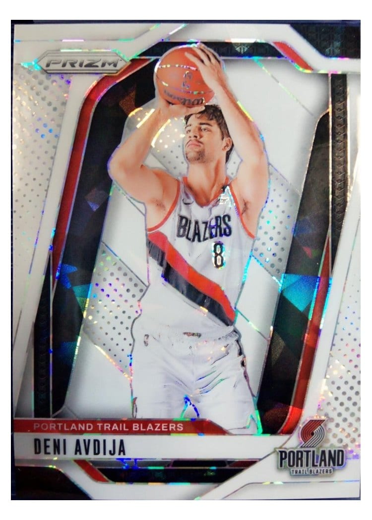 2024-25 Panini Prizm Base Set Deni Avdija #13 card