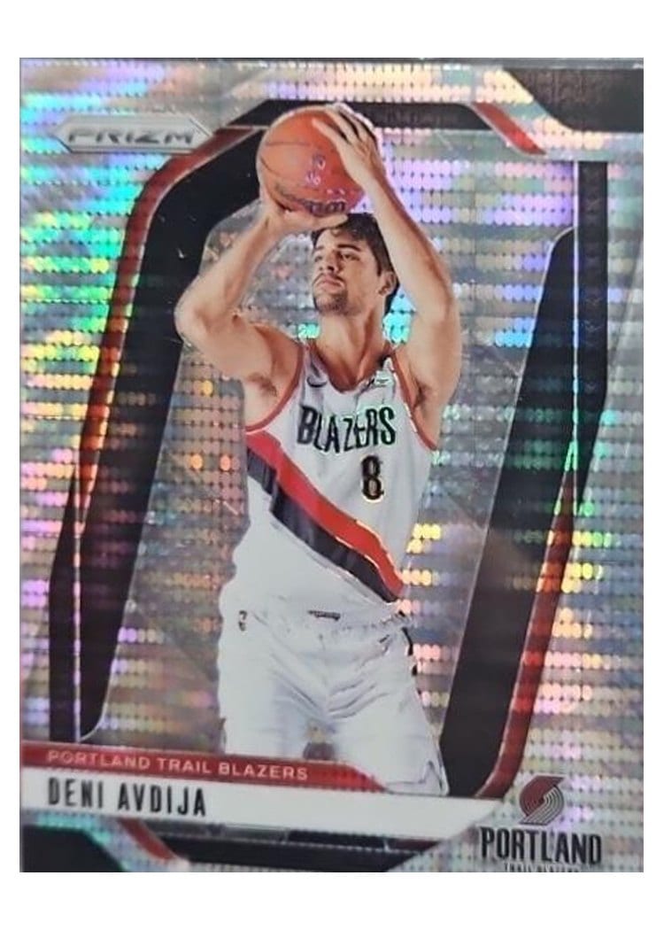 2024-25 Panini Prizm Base Set Deni Avdija #13 card