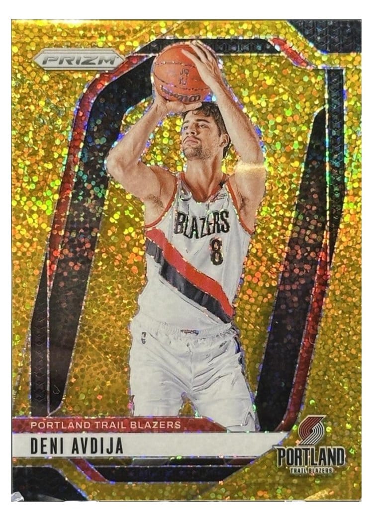2024-25 Panini Prizm Base Set Deni Avdija #13 card