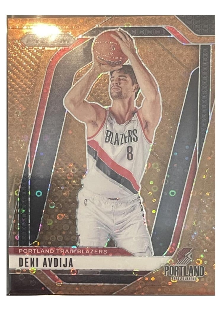 2024-25 Panini Prizm Base Set Deni Avdija #13 card
