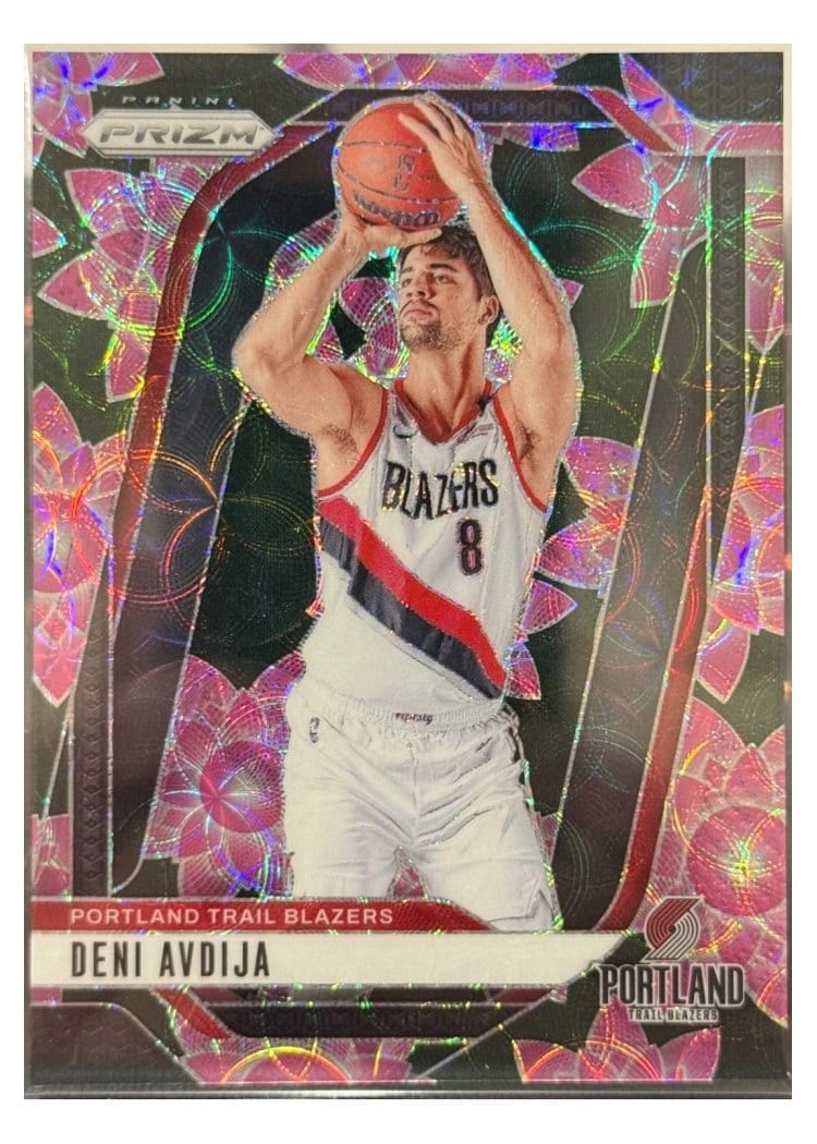 2024-25 Panini Prizm Base Set Deni Avdija #13 card