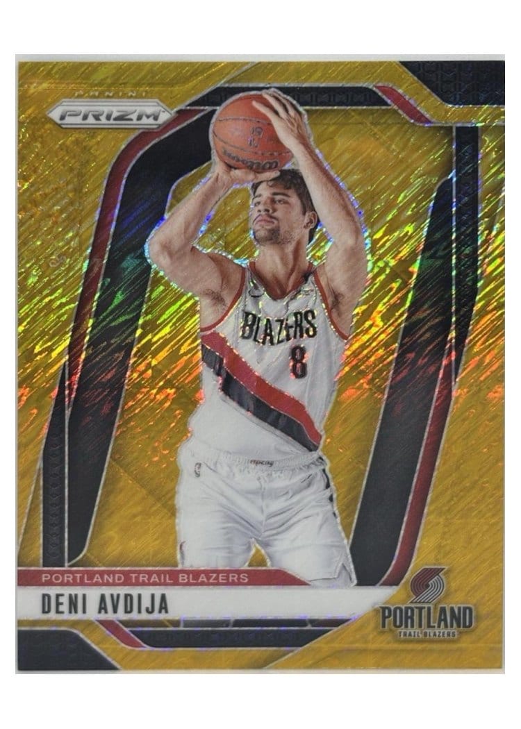 2024-25 Panini Prizm Base Set Deni Avdija #13 card