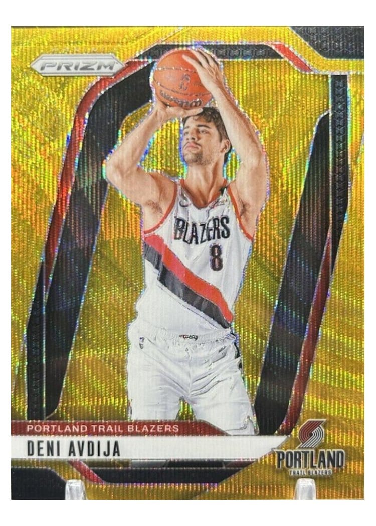 2024-25 Panini Prizm Base Set Deni Avdija #13 card
