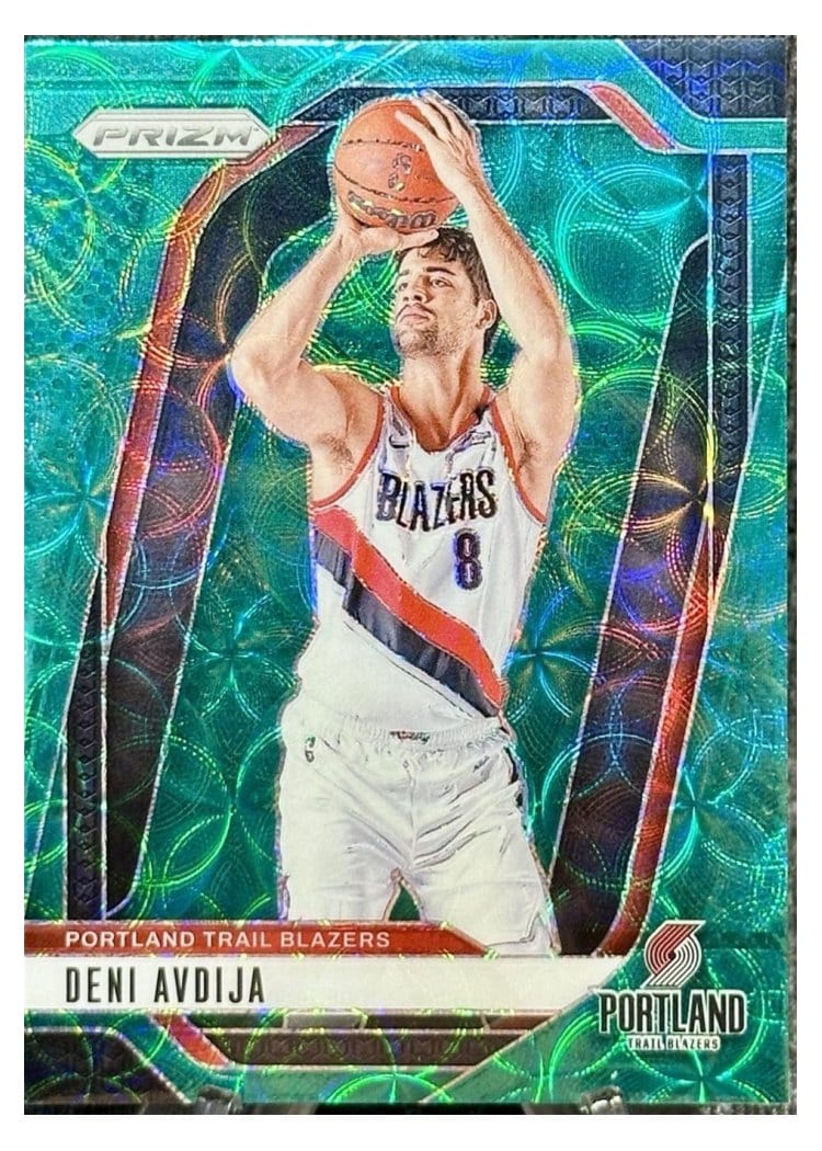 2024-25 Panini Prizm Base Set Deni Avdija #13 card