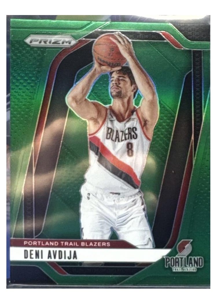 2024-25 Panini Prizm Base Set Deni Avdija #13 card