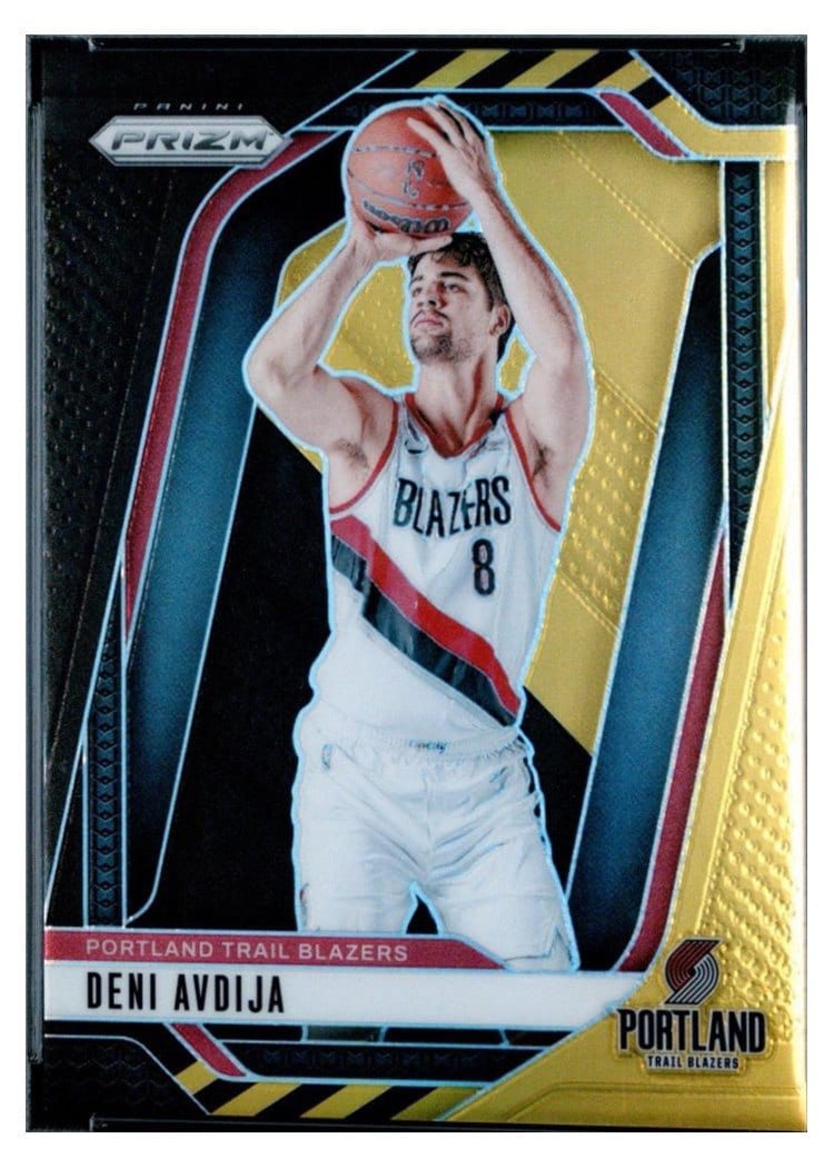 2024-25 Panini Prizm Base Set Deni Avdija #13 card