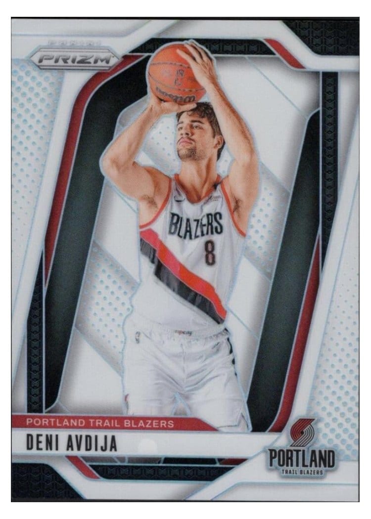 2024-25 Panini Prizm Base Set Deni Avdija #13 card