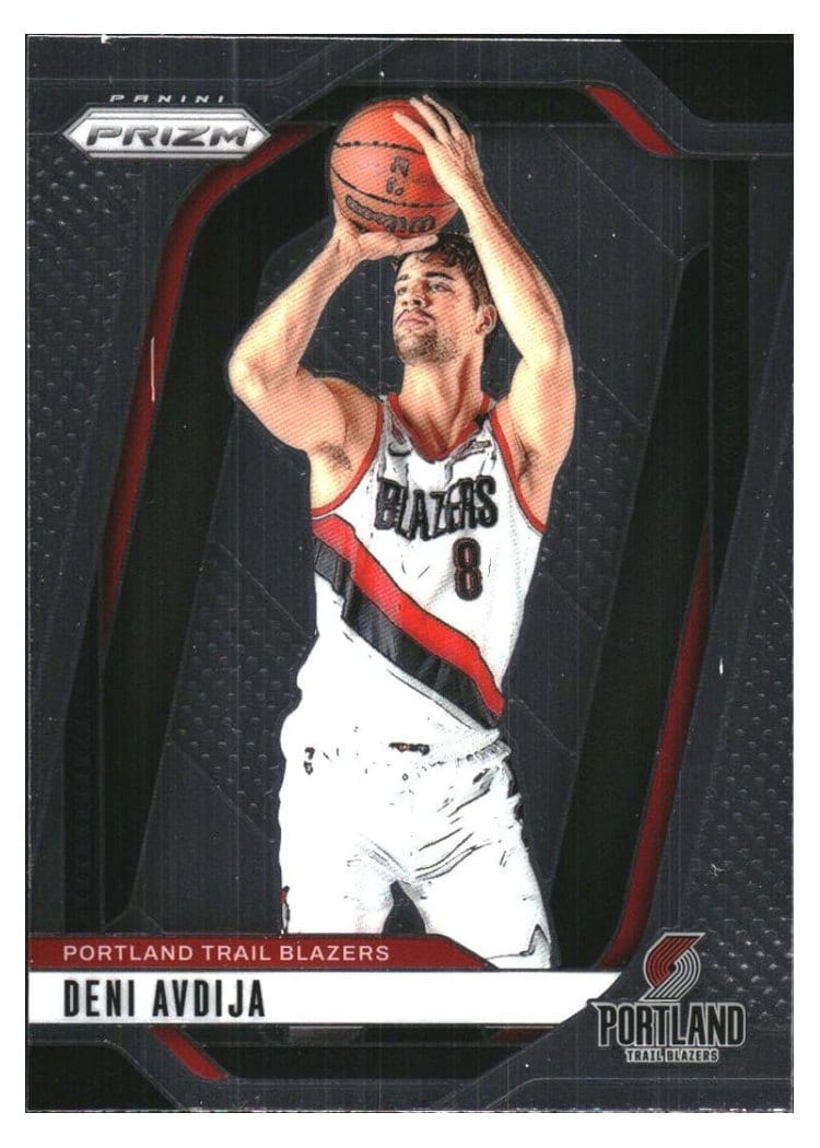 2024-25 Panini Prizm Base Set Deni Avdija #13 card