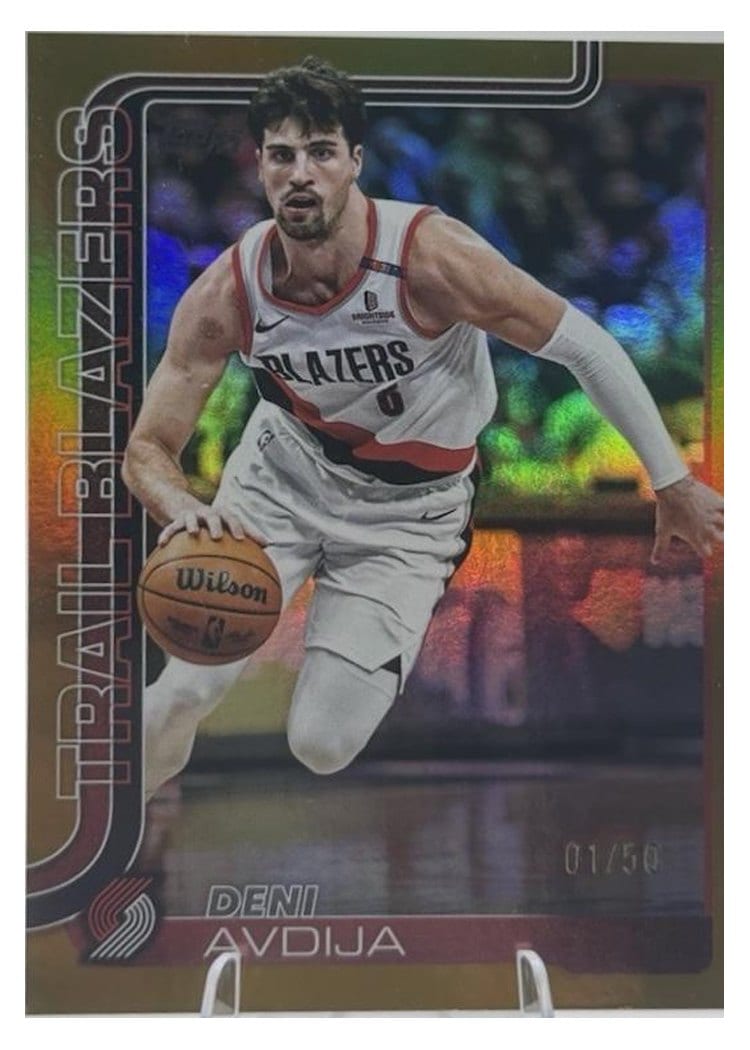 2025-26 Topps Base Set Deni Avdija #125 card