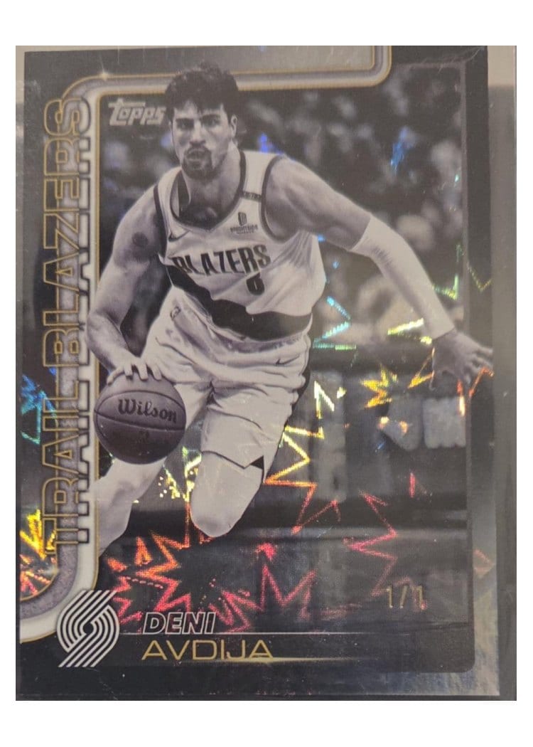 2025-26 Topps Base Set Deni Avdija #125 card