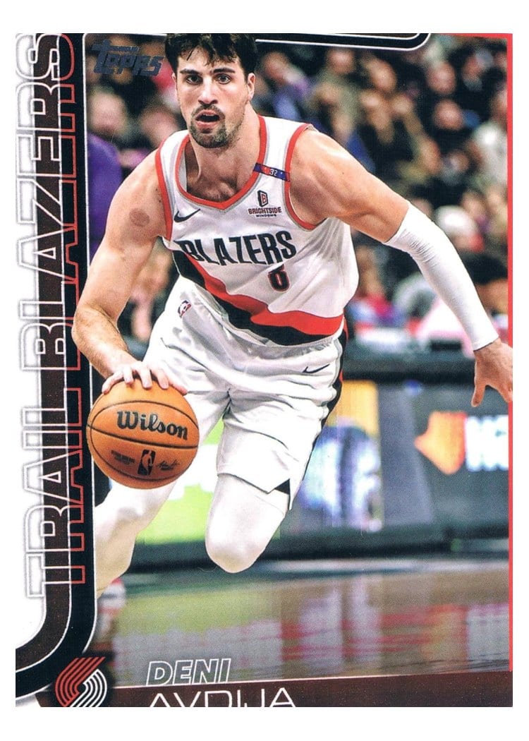 2025-26 Topps Base Set Deni Avdija #125 card