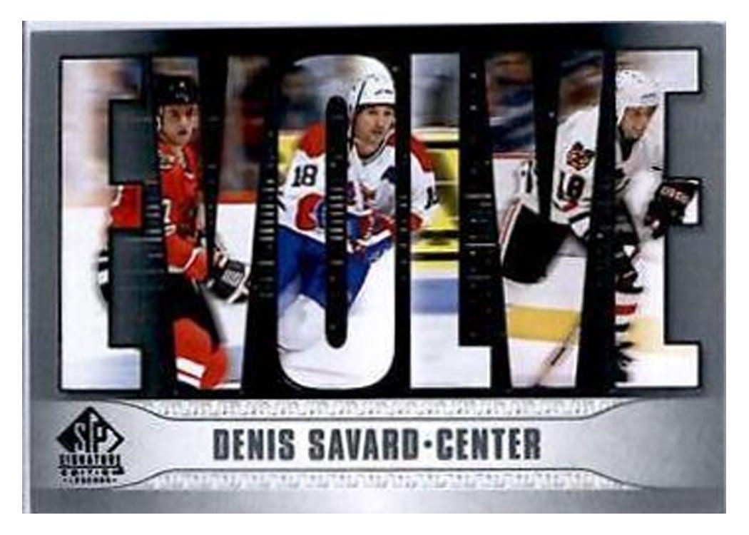 2020-21 SP Signature Edition Legends Evolve Denis Savard #E-24 card