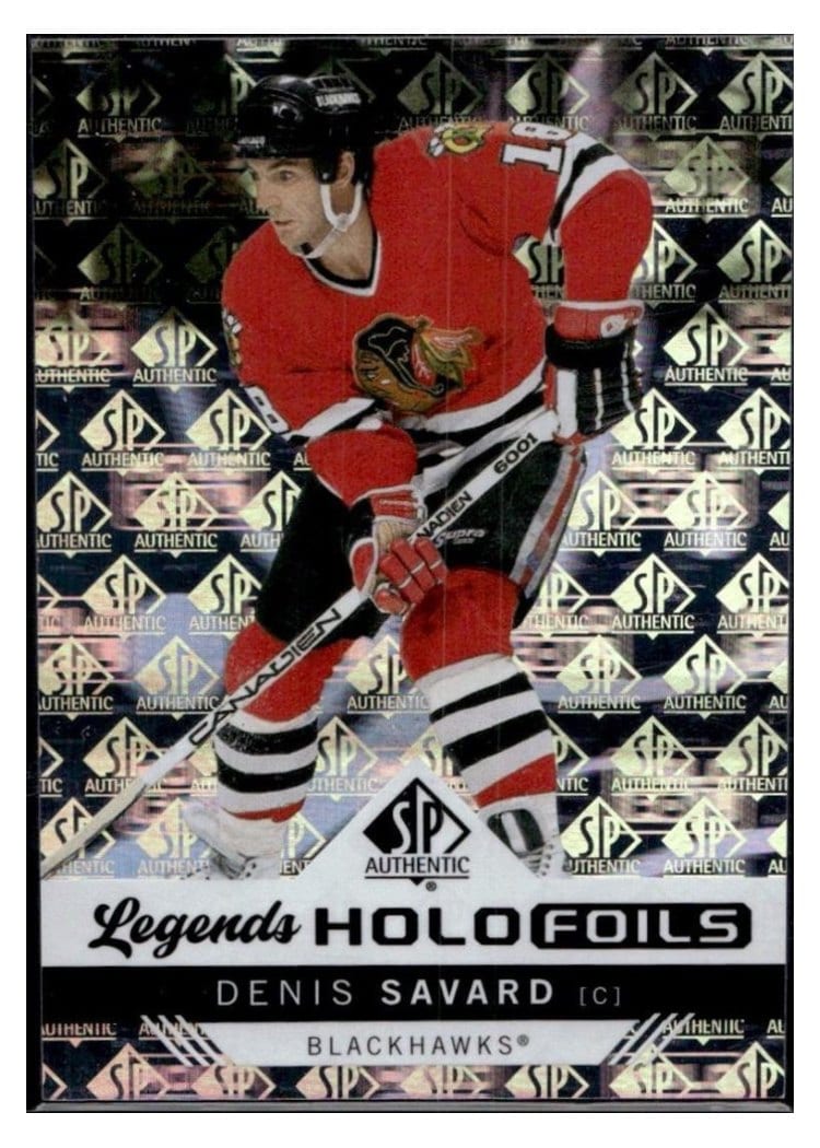 2024-25 SP Authentic Holofoil Legends Denis Savard #HFL-50 card