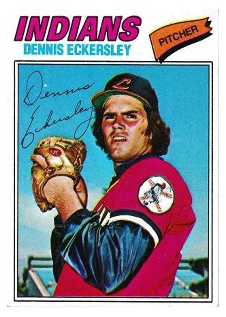 1977 Topps Dennis Eckersley #525 card