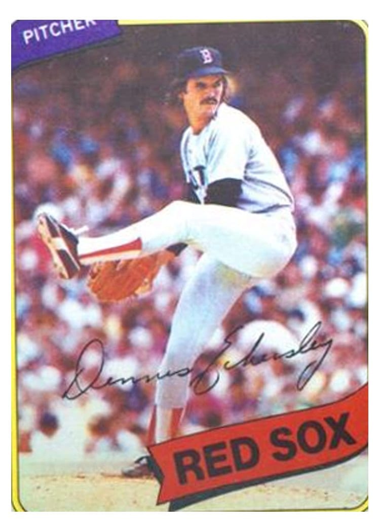 1980 Topps Dennis Eckersley #320 card