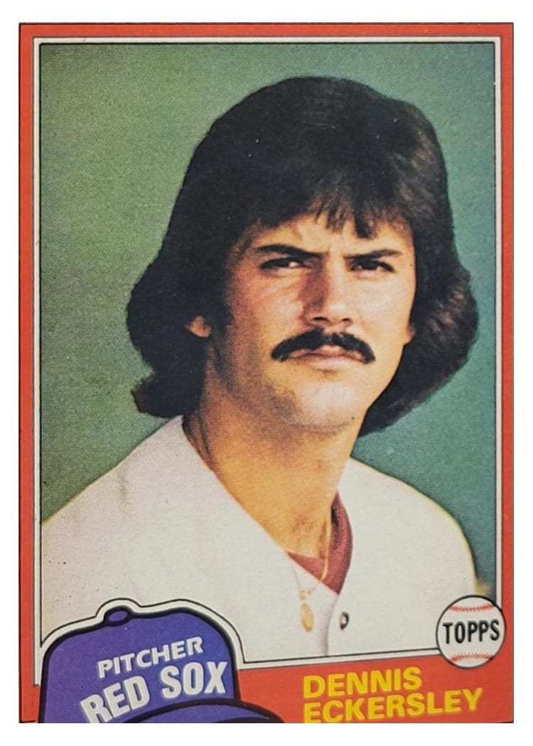 1981 Topps Dennis Eckersley #620 card