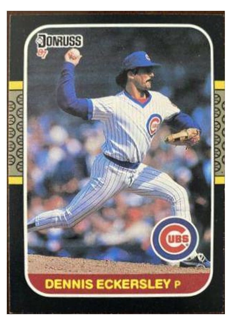 1987 Donruss Dennis Eckersley #365 card