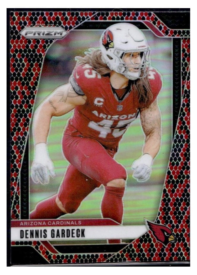 2024 Panini Prizm Base Set Dennis Gardeck Snakeskin #6 card