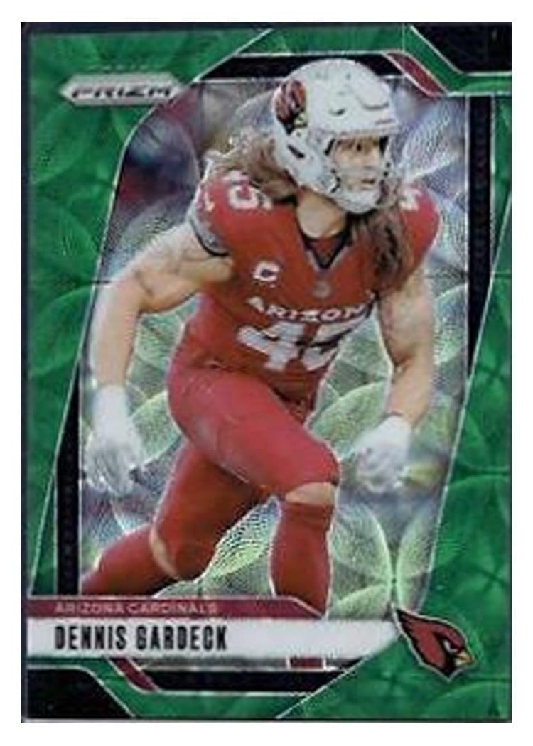 2024 Panini Prizm Base Set Dennis Gardeck Green Scope #6 card