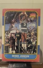 1986 Fleer Dennis Johnson #50 card