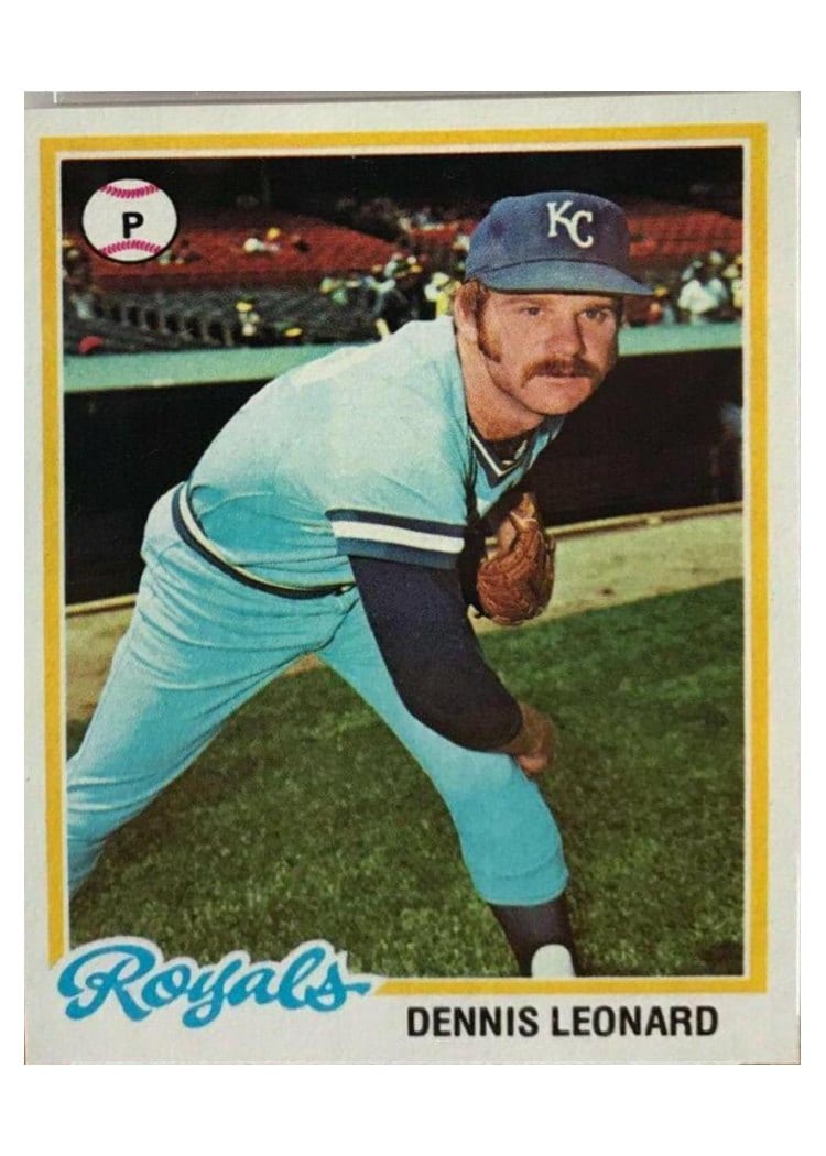 1978 Topps Dennis Leonard #665 card