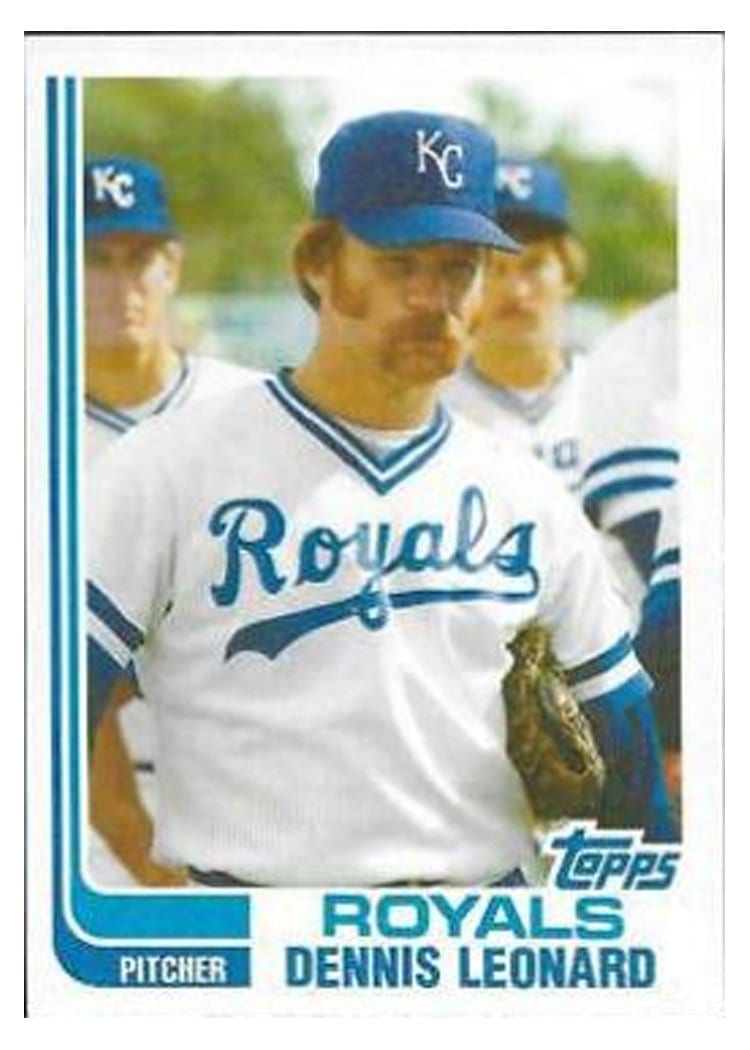 1982 Topps Dennis Leonard #495 card