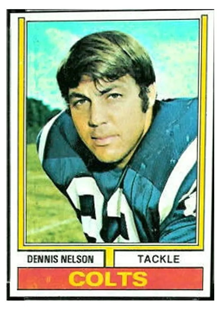 1974 Topps Dennis Nelson #334 card
