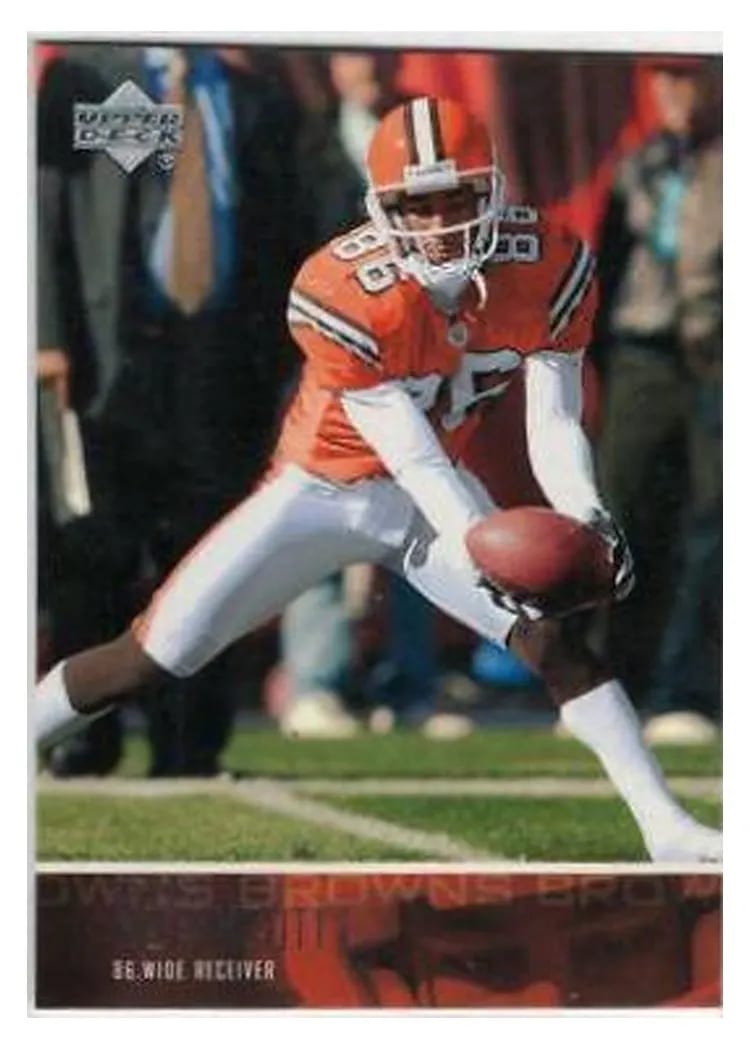 2003 Upper Deck Dennis Northcutt #72 card