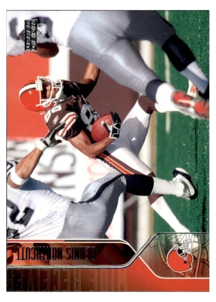2004 Upper Deck Dennis Northcutt #47 card