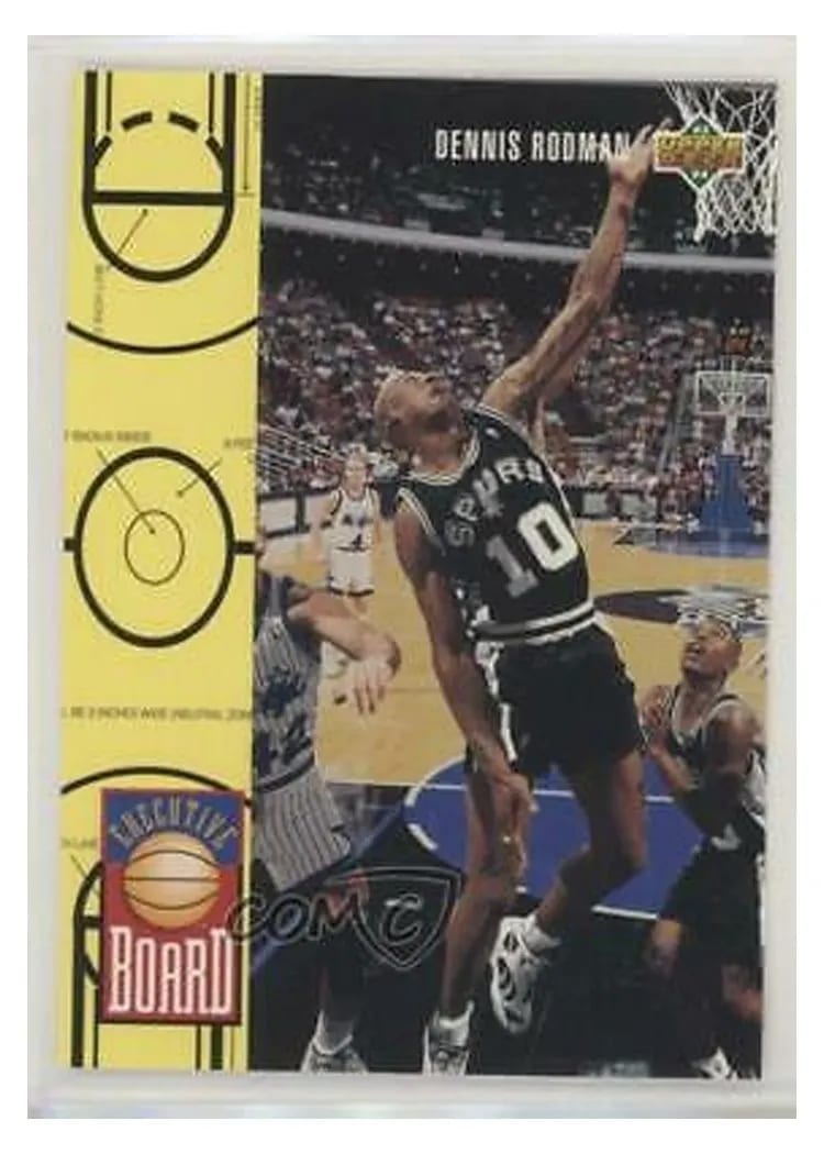 1993 Upper Deck Dennis Rodman #421 card