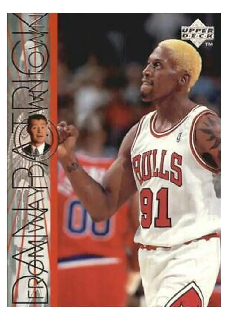 1996 Upper Deck Dennis Rodman #334 card