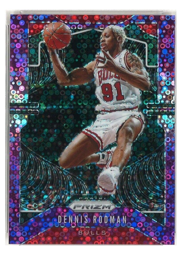 2019-20 Panini Prizm Base Set Dennis Rodman #3 card