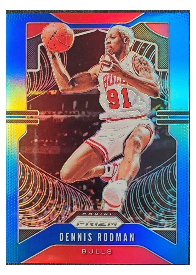 2019-20 Panini Prizm Base Set Dennis Rodman #3 card