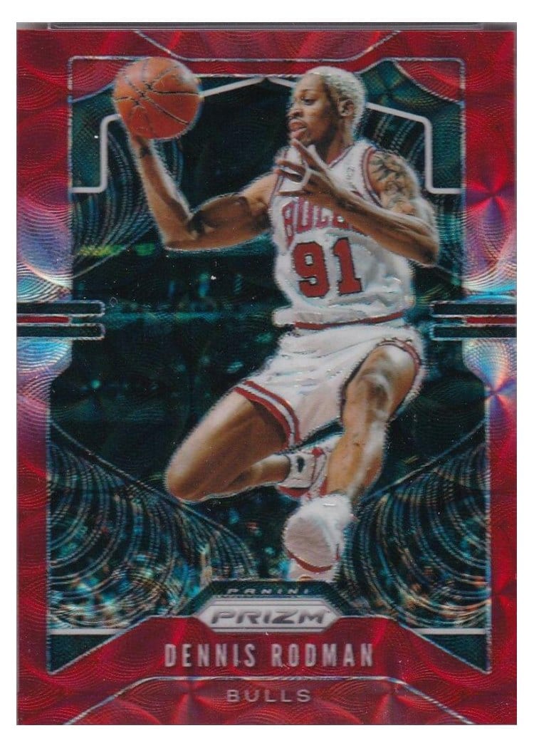 2019-20 Panini Prizm Base Set Dennis Rodman #3 card