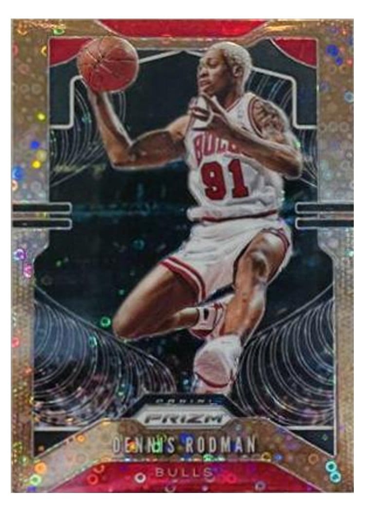 2019-20 Panini Prizm Base Set Dennis Rodman #3 card