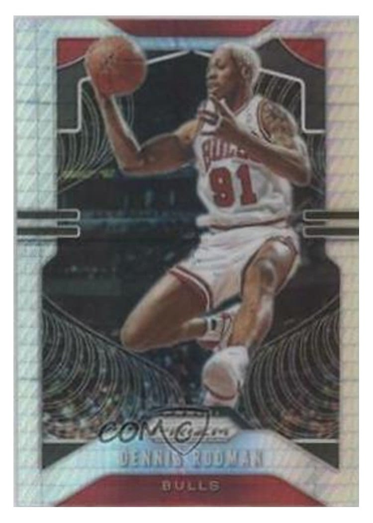 2019-20 Panini Prizm Base Set Dennis Rodman #3 card
