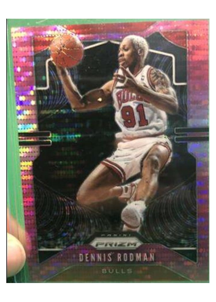 2019-20 Panini Prizm Base Set Dennis Rodman #3 card