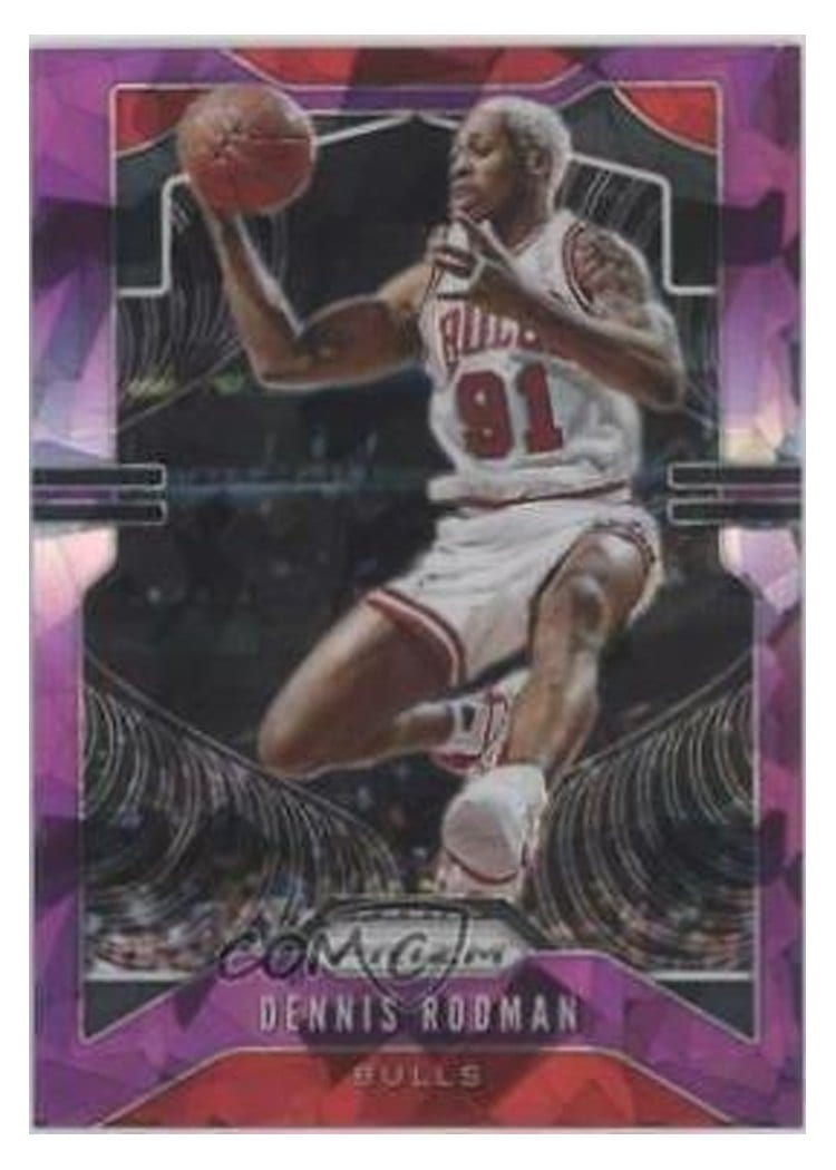 2019-20 Panini Prizm Base Set Dennis Rodman #3 card