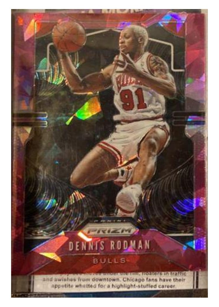 2019-20 Panini Prizm Base Set Dennis Rodman #3 card