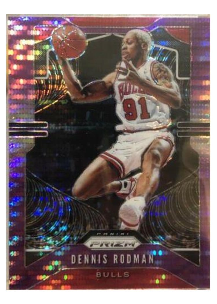 2019-20 Panini Prizm Base Set Dennis Rodman #3 card