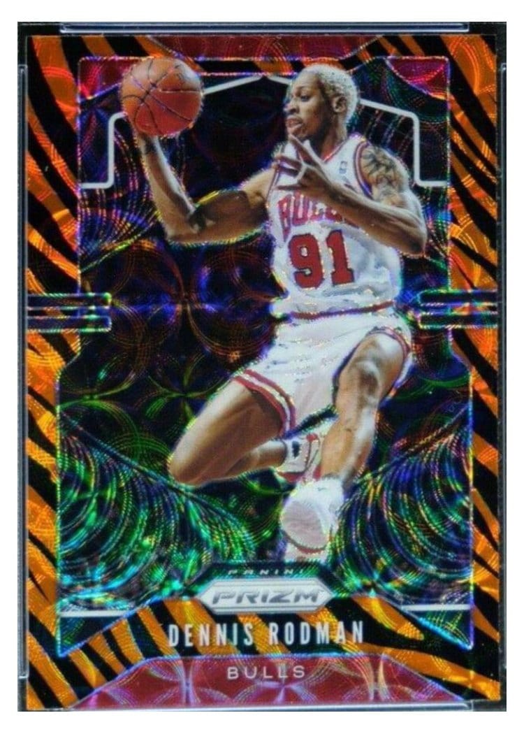 2019-20 Panini Prizm Base Set Dennis Rodman #3 card