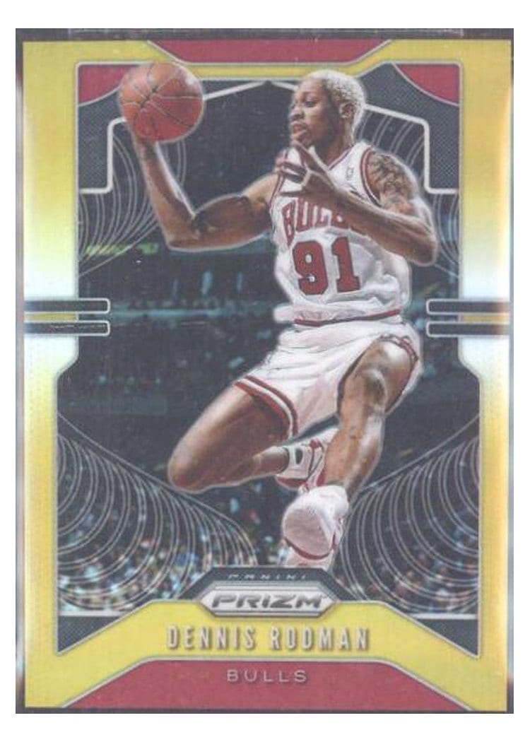 2019-20 Panini Prizm Base Set Dennis Rodman #3 card