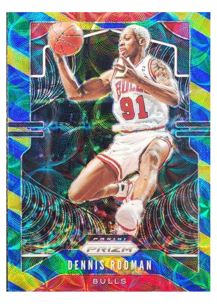 2019-20 Panini Prizm Base Set Dennis Rodman #3 card