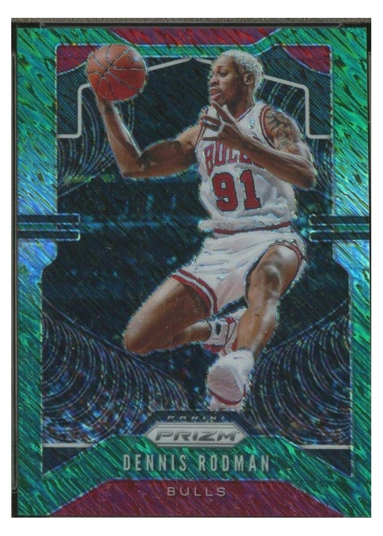 2019-20 Panini Prizm Base Set Dennis Rodman #3 card